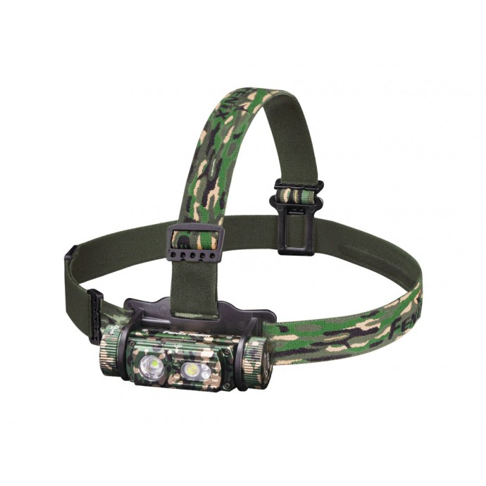 Fenix HM60R NEW - Lanternă frontală - 1300 Lumeni - 120 Metri - Camo
